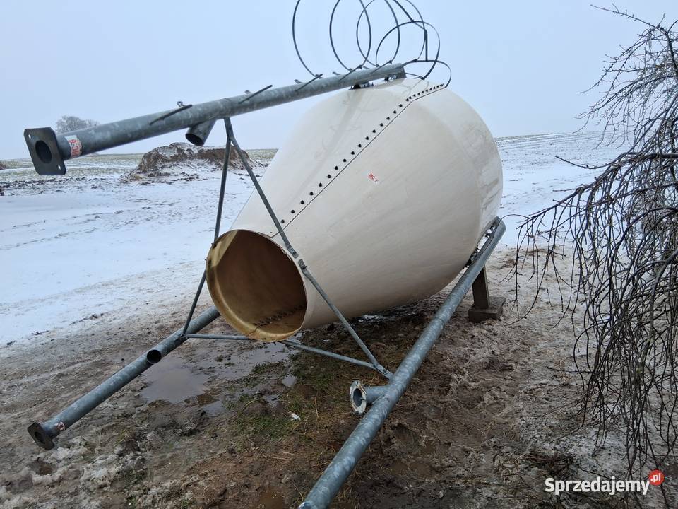 Silos paszowy z włókna szklanego wielkopolskie Gruntowice