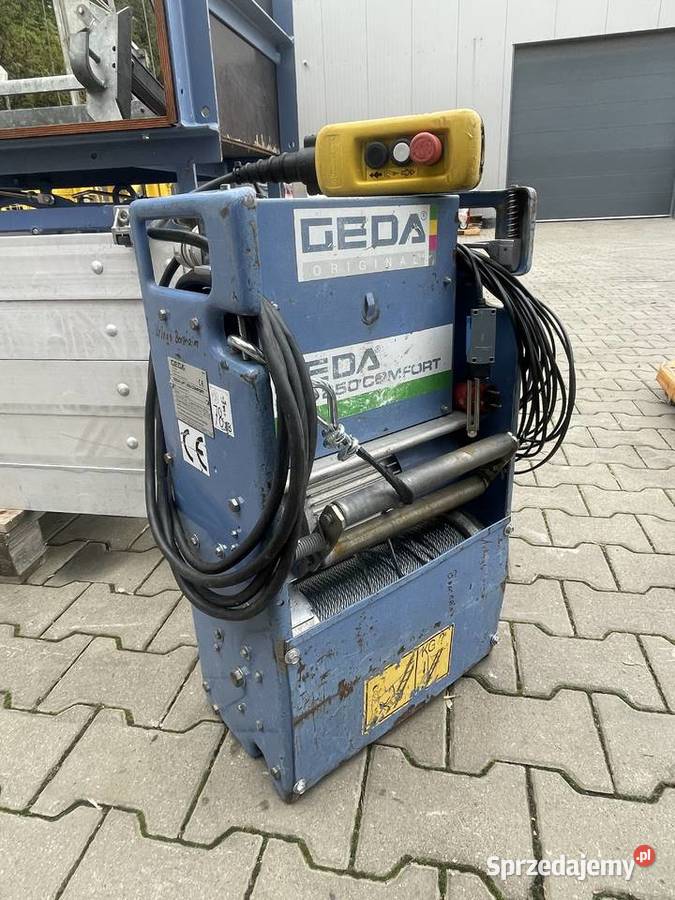 Winda dekarska Geda Lift Comfort 12m 78 drabina pełny VAT Ślesin