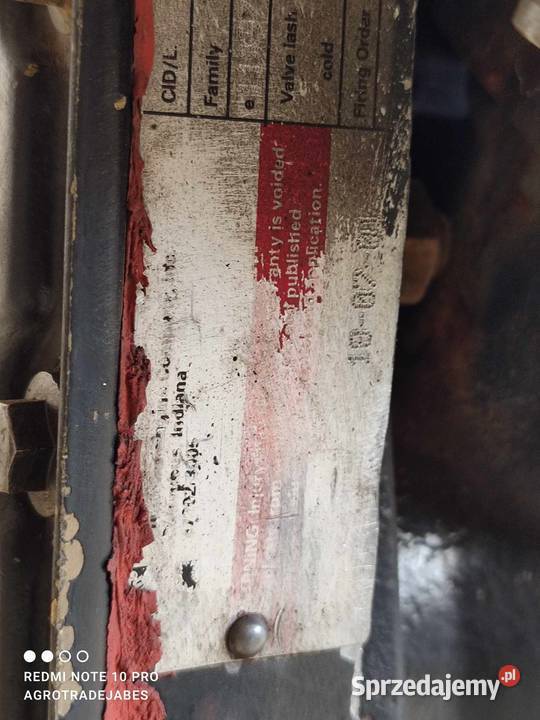 Silnik Cummins 59L 6BTA Pozostałe Wilkowo