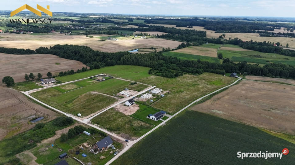Działki budowlane Czechowo Elbląg 1063 mkw warmińsko-mazurskie