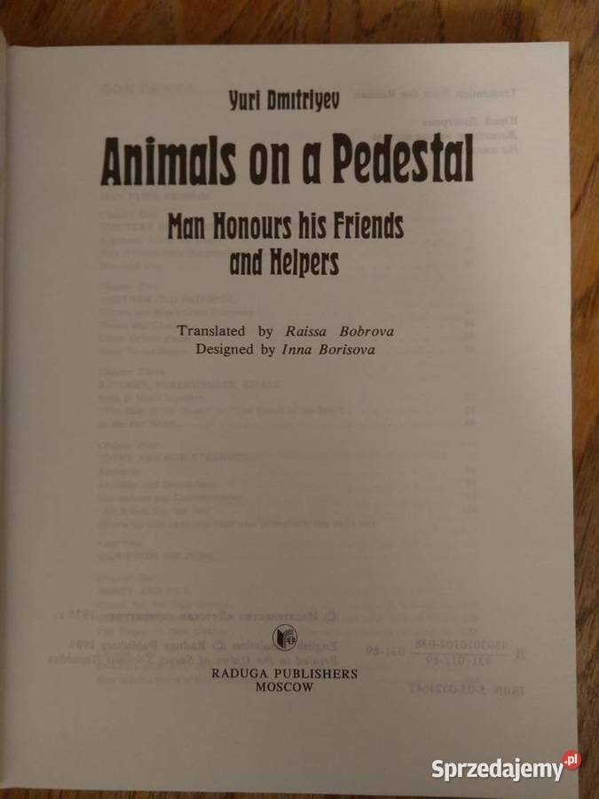 Animals on a Pedestal Dmitriyev Gdańsk