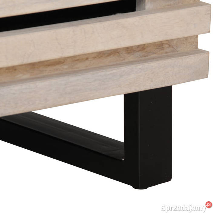 Szafka nocna 40x34x46 bielone drewno mango Warszawa