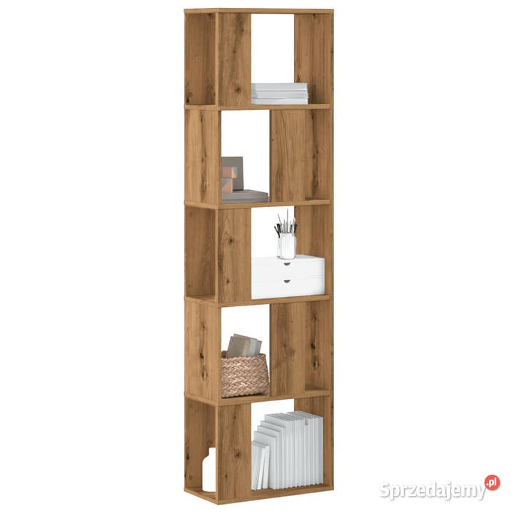 5poziomowy regał dąb artisian 45x235x1625 mazowieckie Warszawa