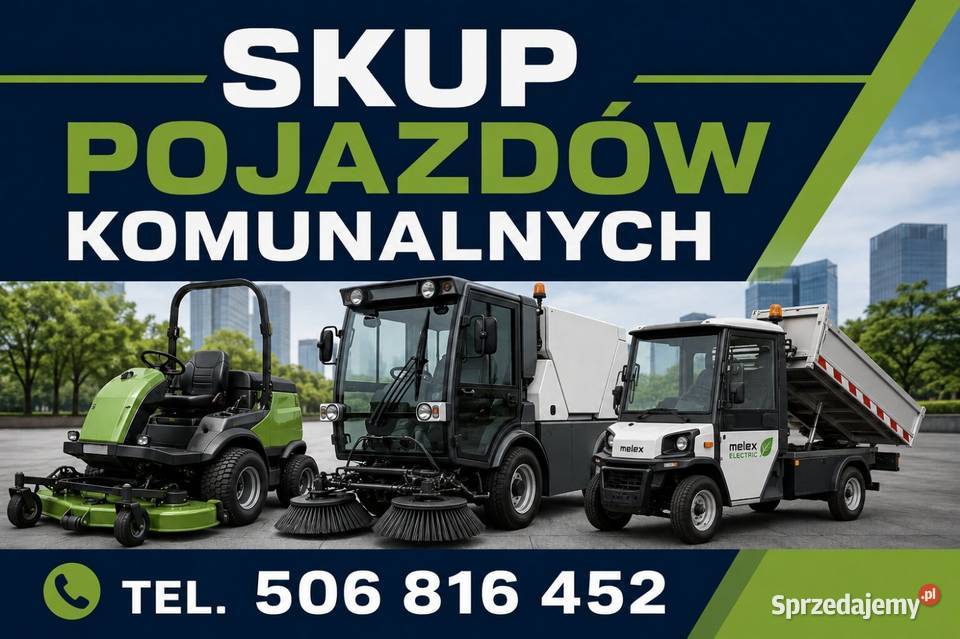 SKUP ZŁOMOWANIE POJAZDÓW KOMUNALNYCH TRAKTORKÓW Katowice