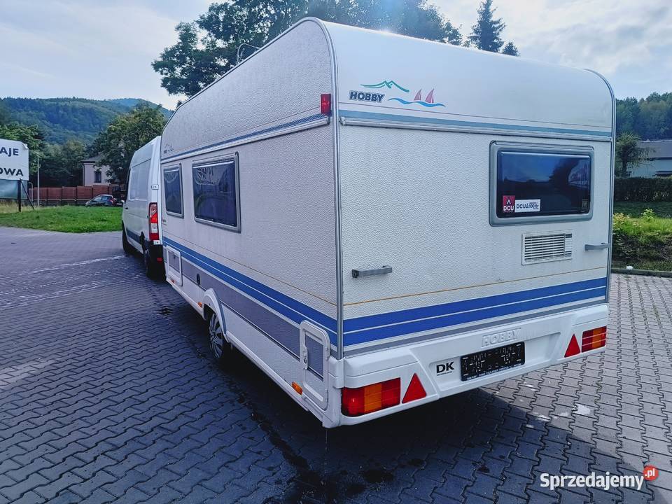 przyczepa kempingowa HOBBY campingowa MOVER Kempingowe śląskie Międzybrodzie Bialskie