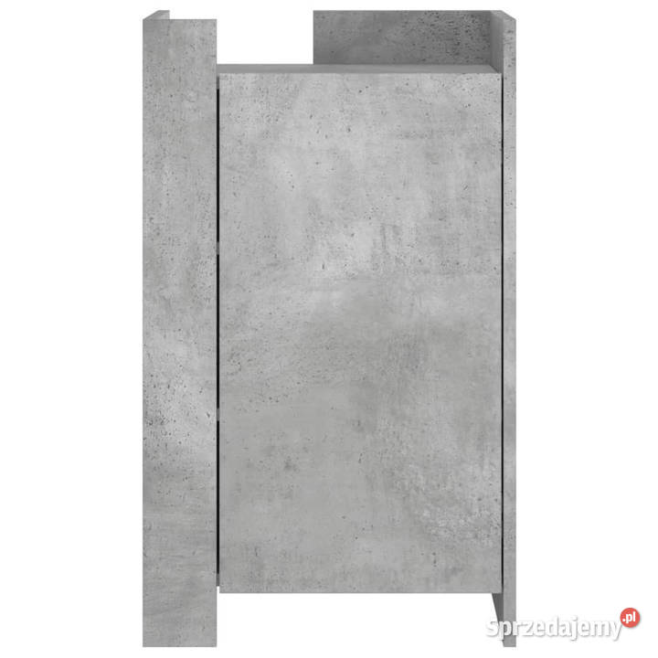 Szafka szarość betonu 45x35x75 materiał mazowieckie Warszawa