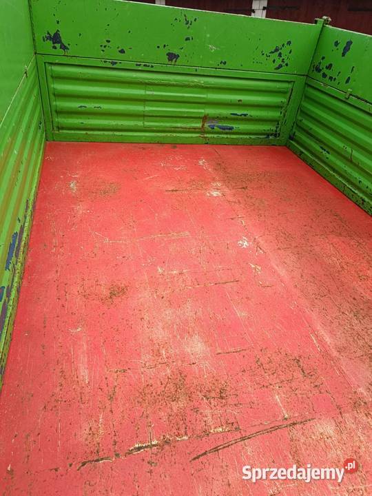 Przyczepa z kiprem na 3 strony nieuszkodzony Baćkowice sprzedam
