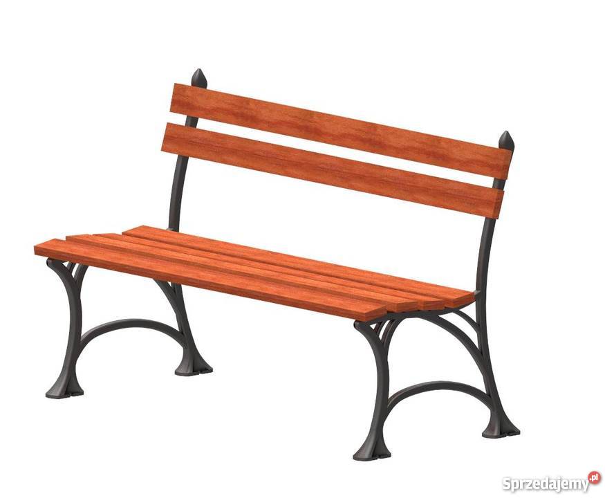NOGI ŻELIWNE ŁAWKA MAZURSKA OGRODOWA PARKOWA Ogród Gołdap