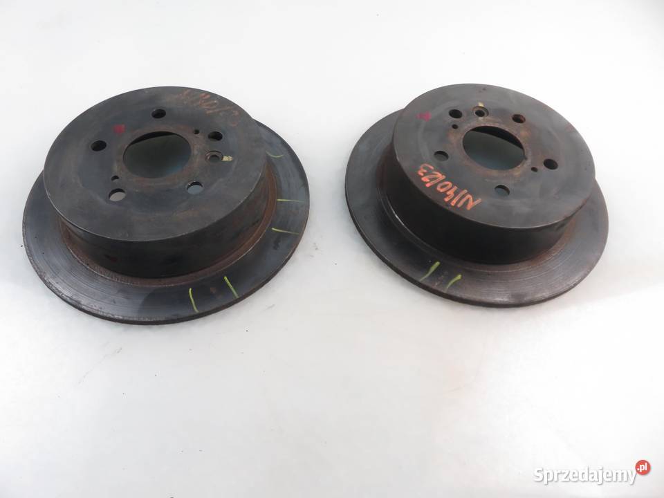 TARCZE HAMULCOWE TYŁ LEXUS RX II