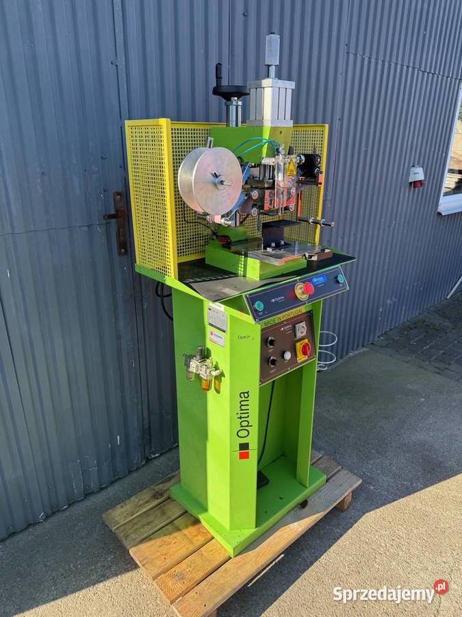 Tecmacal Stemplowarka logowarka złociarka mazowieckie Łaskarzew