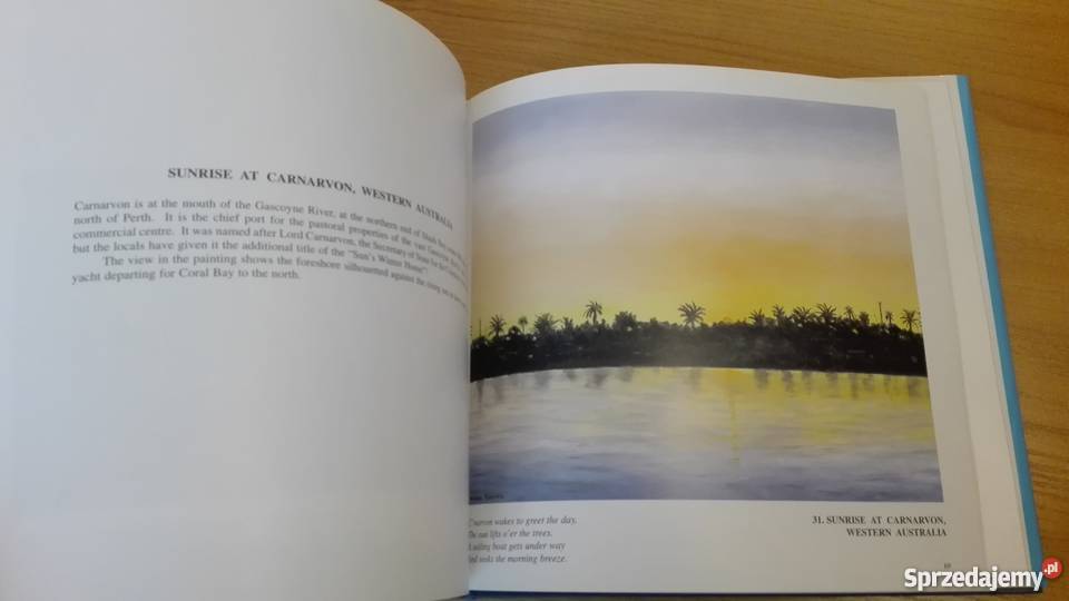 Australia from the sea book of paintings poetry Gdańsk