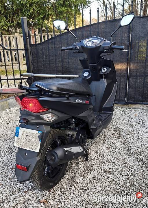 Skuter Sym Orbit 3 2020r 2400 4T USB Black SYM