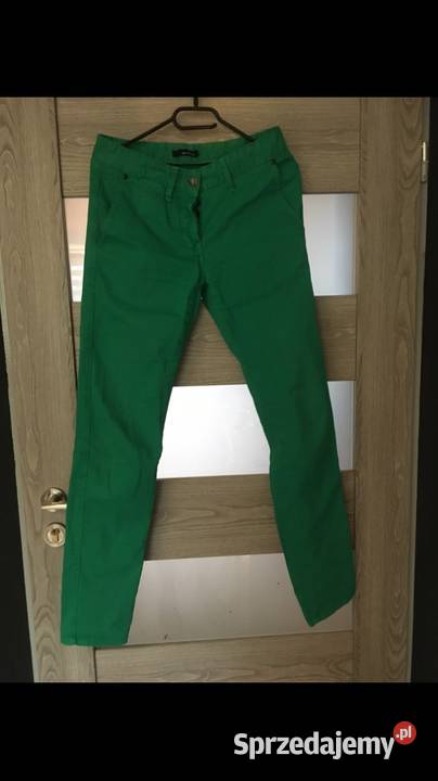 Damskie zielone spodnie minimum 26 Rozmiar 36(S) Skawina