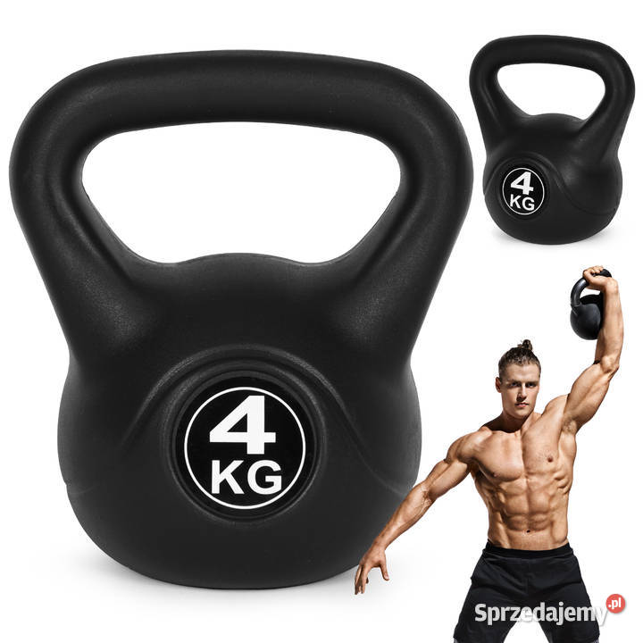 Kettlebell kettle 4 do ćwiczeń hantla kula Smogorzów