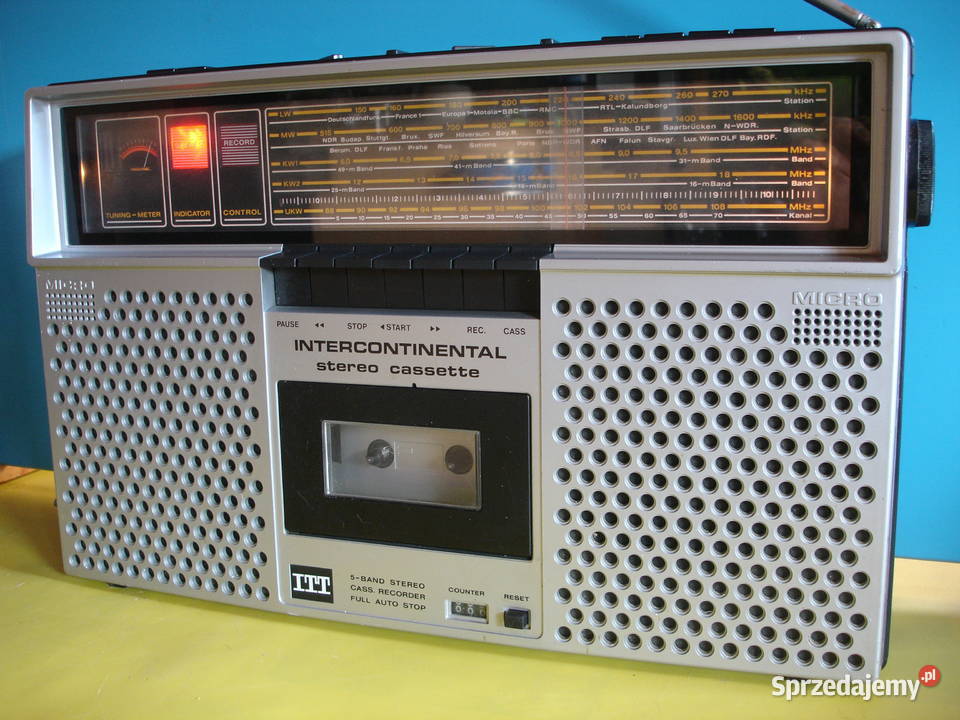 Radiomagnetofon ITT INTERNATIONAL Zielona Góra sprzedam
