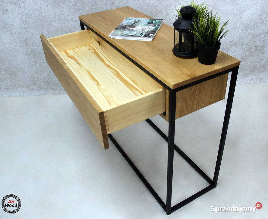 Konsola loftowa z szufladą