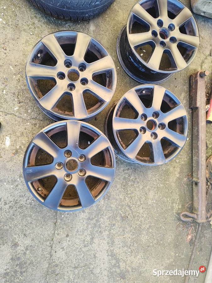 Alufelgi CZARNE 15 5112 AudiSkodaVw Połaniec