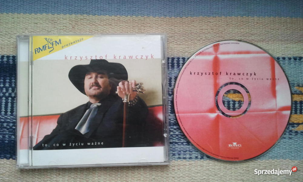 Krzysztof Krawczyk To co w życiu ważne Płyty i kasety kujawsko-pomorskie Toruń sprzedam
