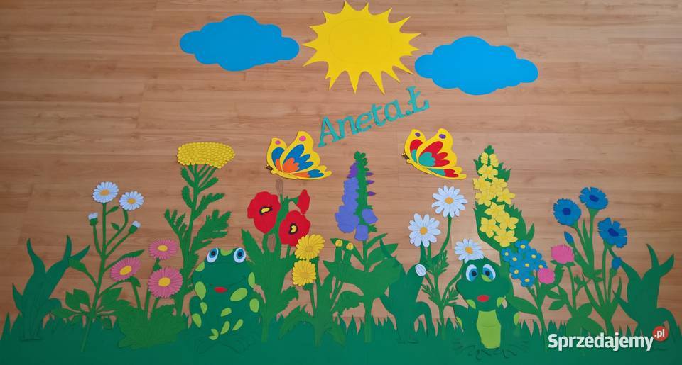 Dekoracje wiosenne z brystolu Ryki