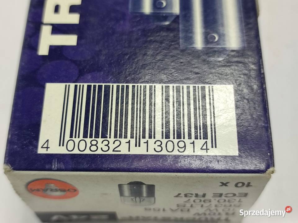 ŻARÓWKA KOMPLET 10 OSRAM 24V R10W 10W BA15S sprzedam