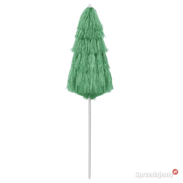 vidaXL Parasol plażowy w hawajskim stylu zielony Warszawa sprzedam