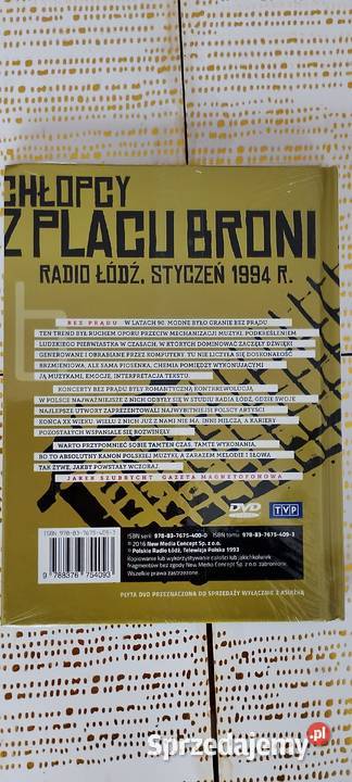 Chłopcy z Placu Broni Bez Prądu DVDKsiążka NOWA Wąbrzeźno