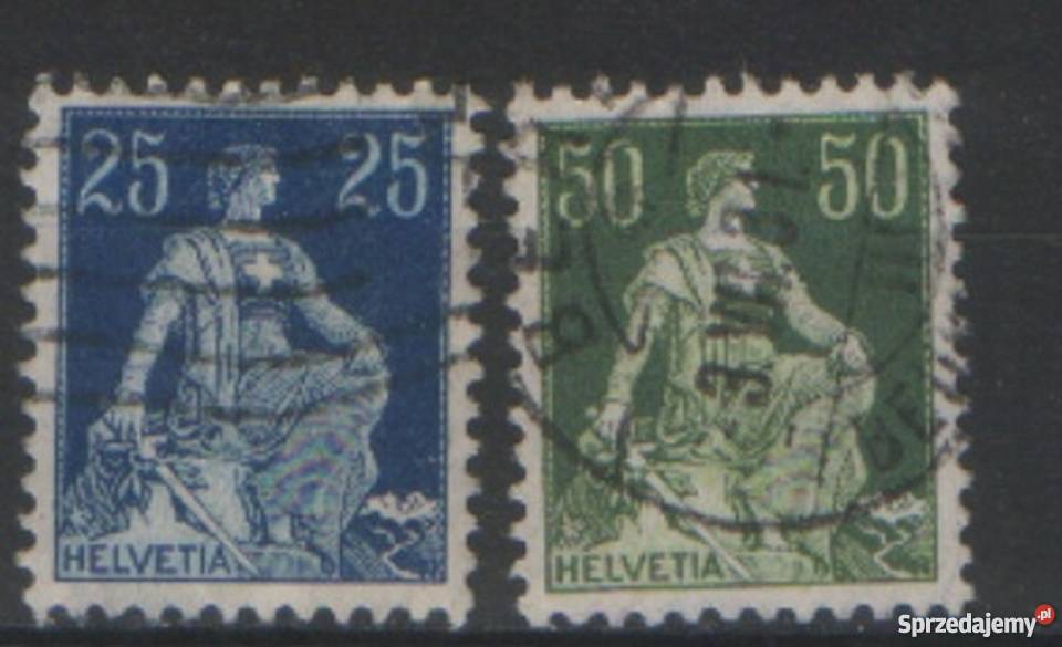 Zn Szwajcaria Mi 103 7 kas 1908 Filatelistyka Gliwice