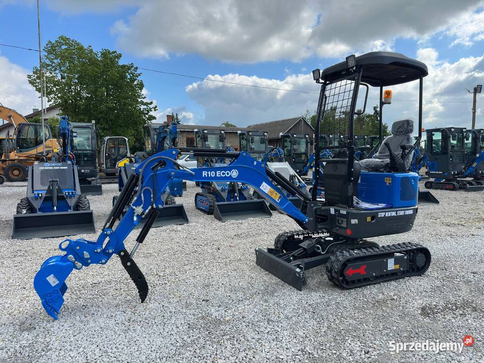 Nowa Minikoparka RIPPA R10 ECO YOUP koop