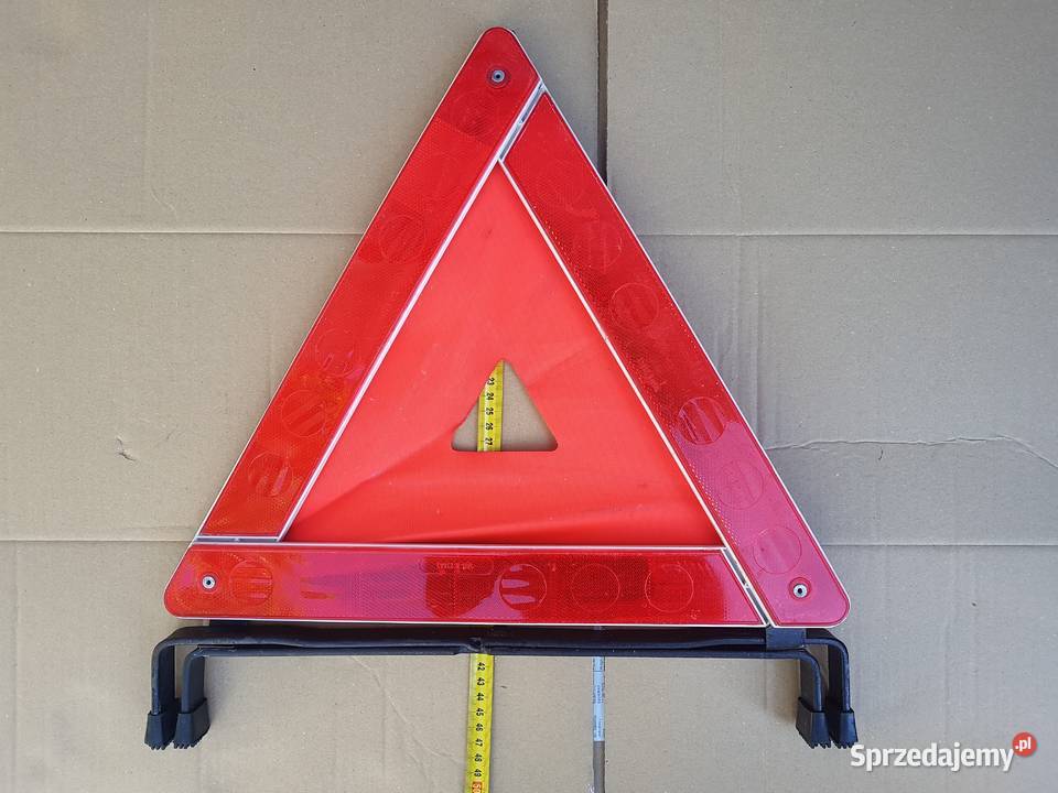 trójkąt ostrzegawczy składany