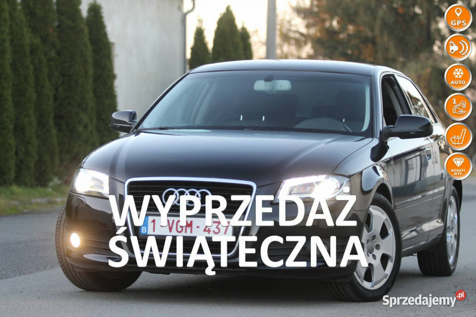 Audi A3 8P 2011r. 1,2 Benzyna ALUSY bi-XENON Zadbana Opłacona ZAMIANA fakt…