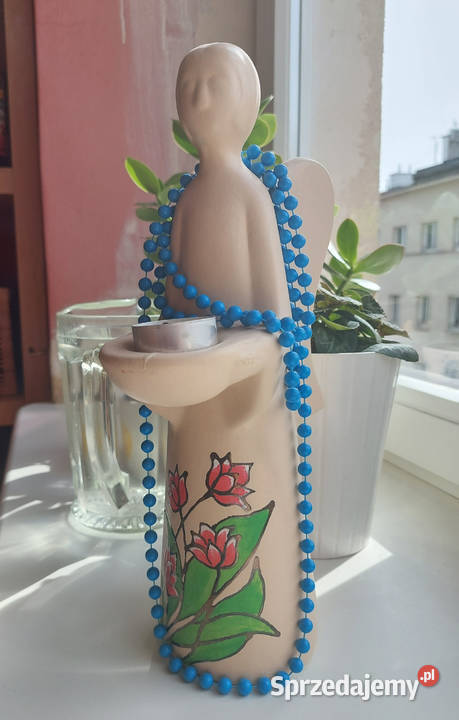 Figurka terakota jasna na świeczki Warszawa