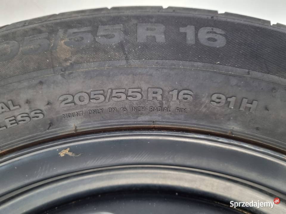 KOŁO ZAPASOWE VW Golf VI Octavia II felga zapas stalowe Chełm