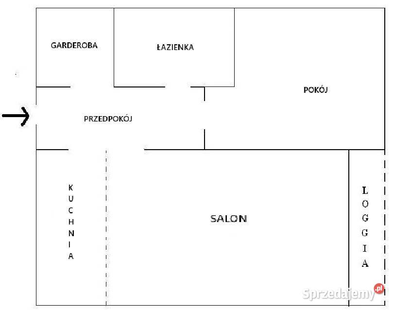 Dwupokojowe mieszkanie na parterze Łódź Bałuty
