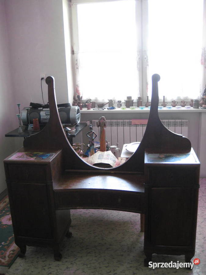 Stara dębowa toaletka Kraków