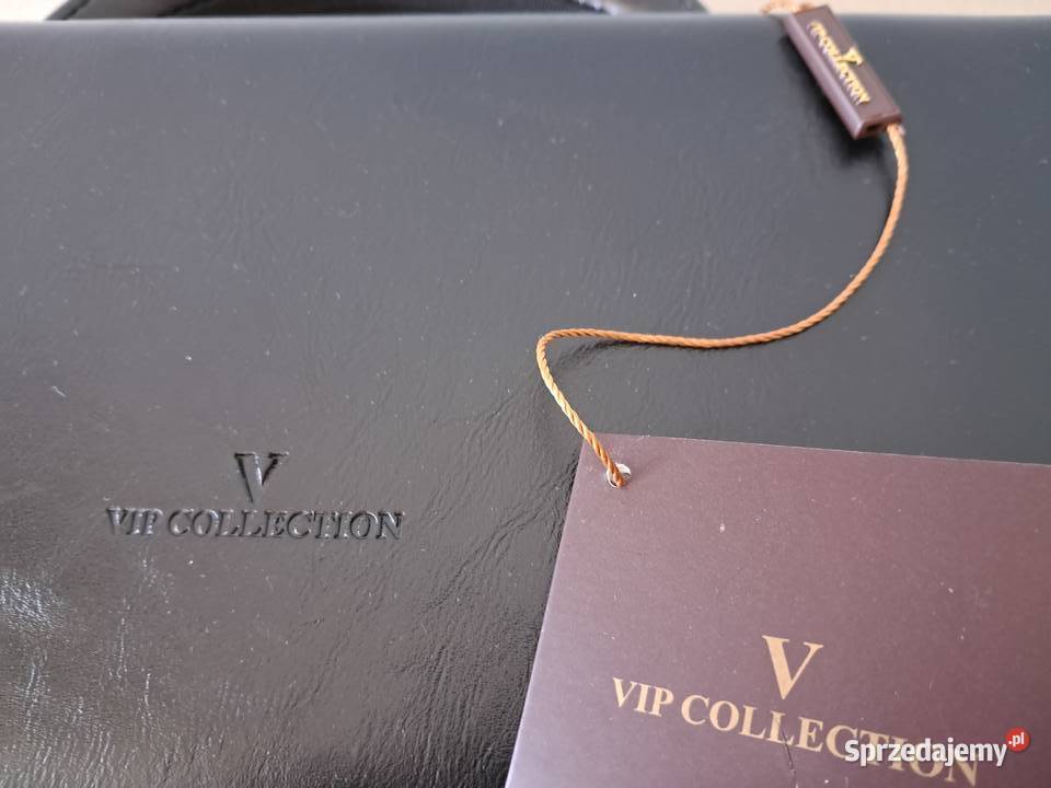 Męska skórzana office teczka VIP COLLECTION Warszawa