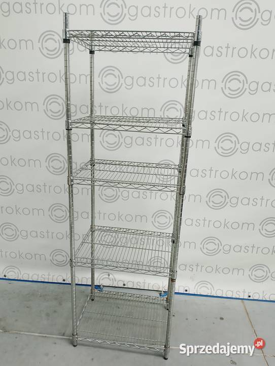 REGAŁ CHROMOWANY 60X46X185 dolnośląskie Wrocław sprzedam