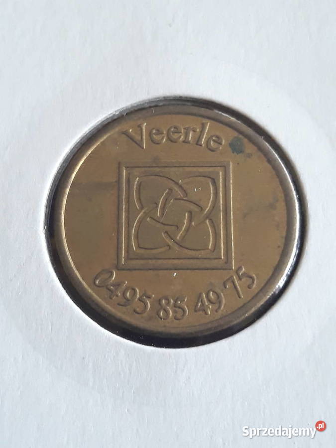 Żeton Veerle do identyfikacji Konin
