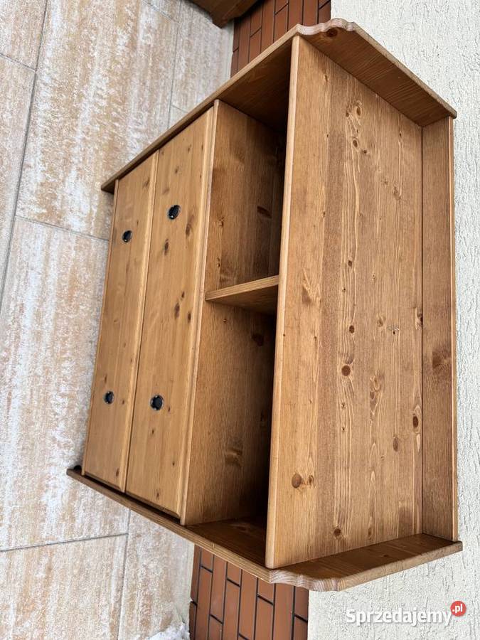 Szafka Leksvik rtv Ikea biblioteczka drewniana Warszawa