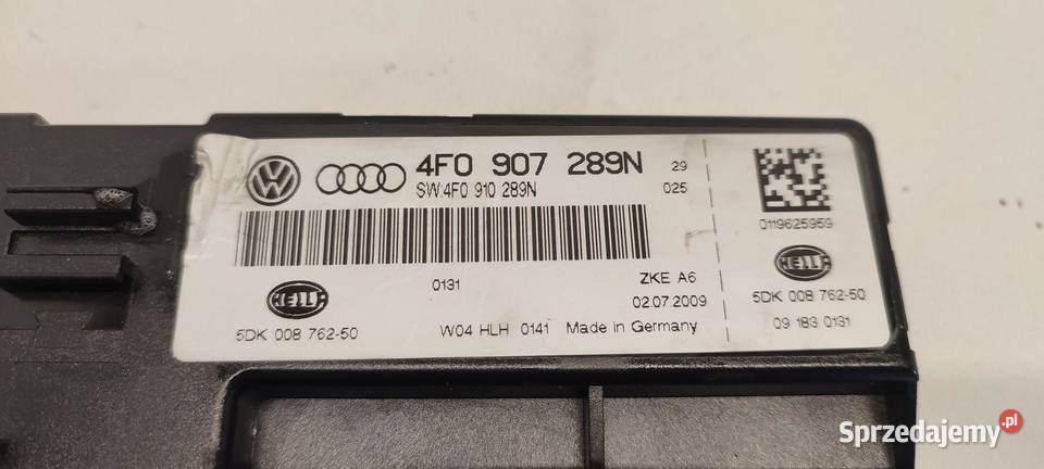 AUDI A6 C6 MODUŁ KOMFORTU 4F0907289N dolnośląskie