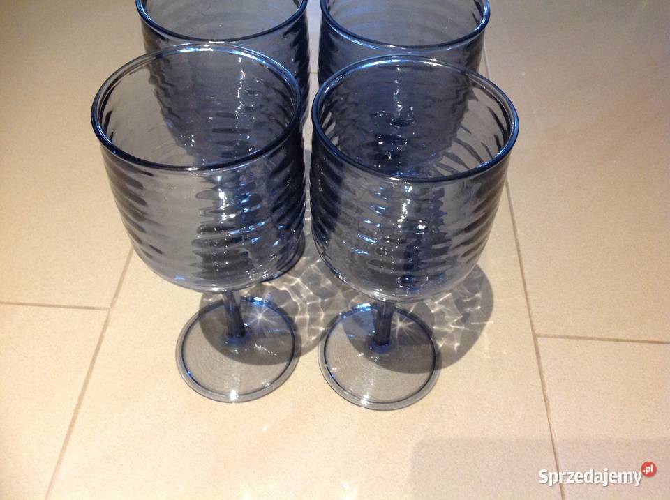 Piękne Duże Kielichy Home do Wody 4 j nowe Nowa Sól