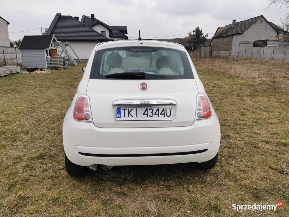 Fiat 500 12 biała perła NAVI 147000km Niwy sprzedam