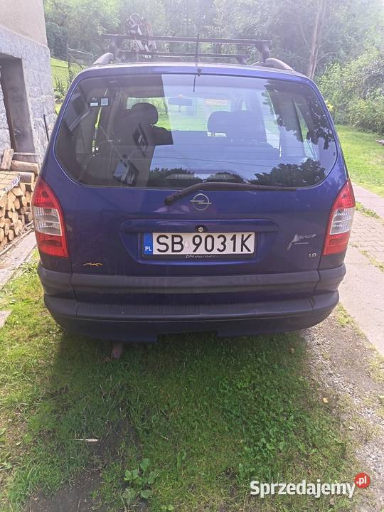 Opel Zafira Beznyna Gaz