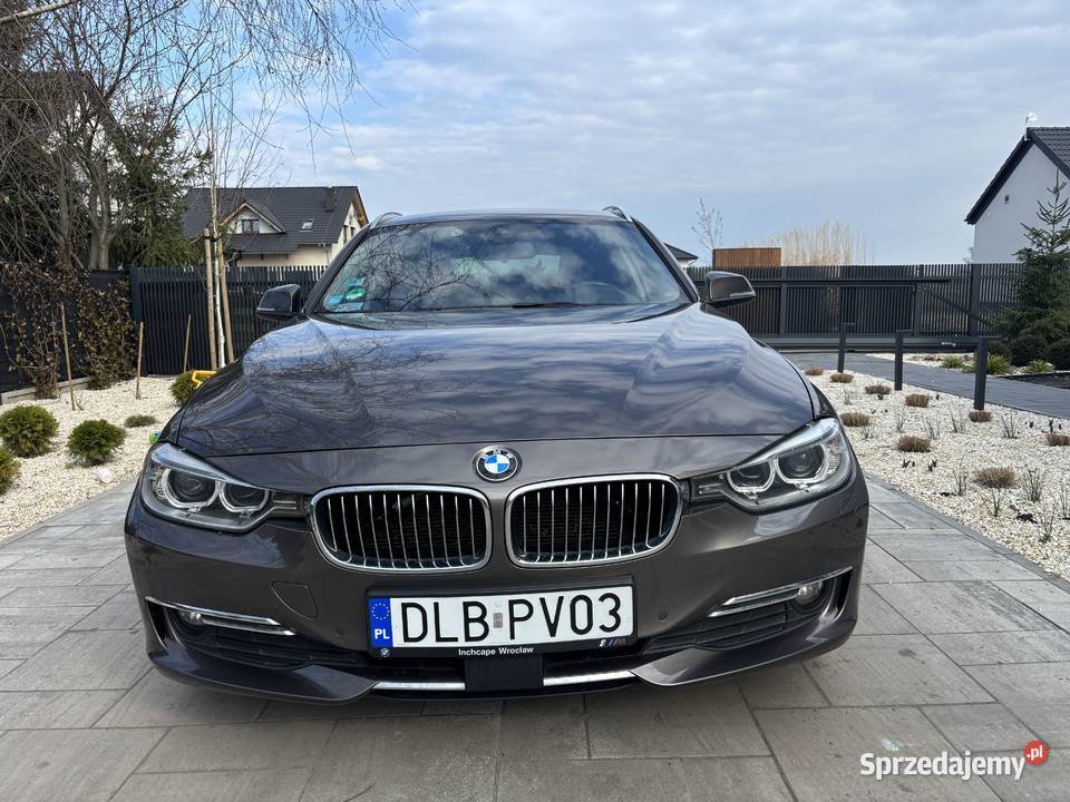 Bmw 320d f31 luxury bogate wyposażenie super Seria 3
