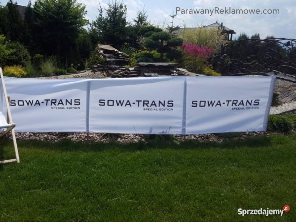 Parawany reklamowe z nadrukiem Twoja marka na Warszawa