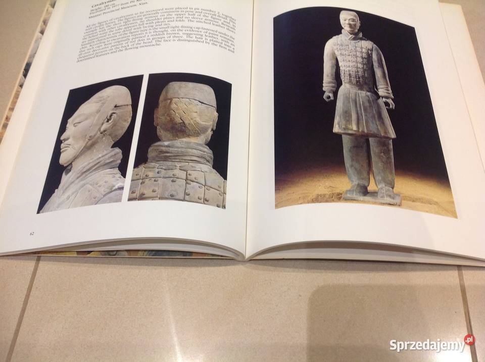 Książka Archeologiczna Qin Shihuang Terakota historia, archeologia