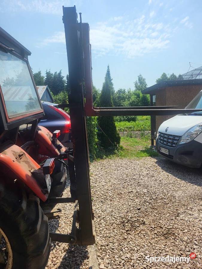 Maszt do ciągnika widły składane Miedniewice