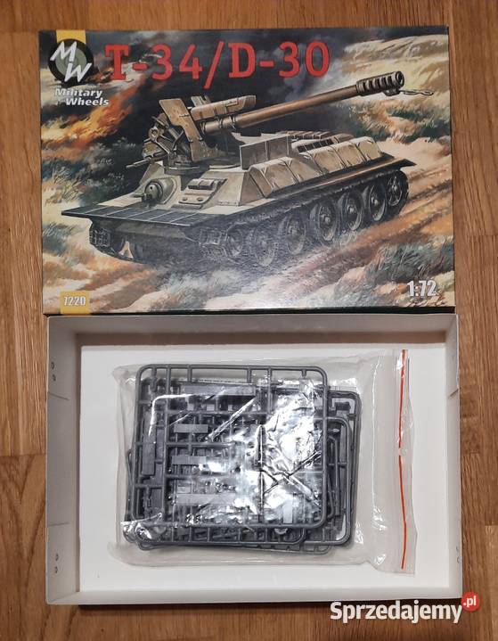 Model do sklejania Military WheelsMilit T34D30 Pozostałe Bochnia