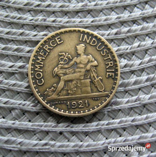 Francja 1 Frank Bon Pour 1921r Kalisz