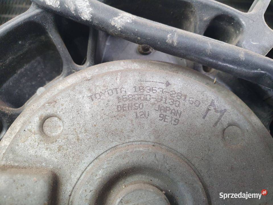 CHŁODNICA WODY TOYOTA COROLLA VERSO 1636728150 osobowe Pozostałe Pozostałe Lipno