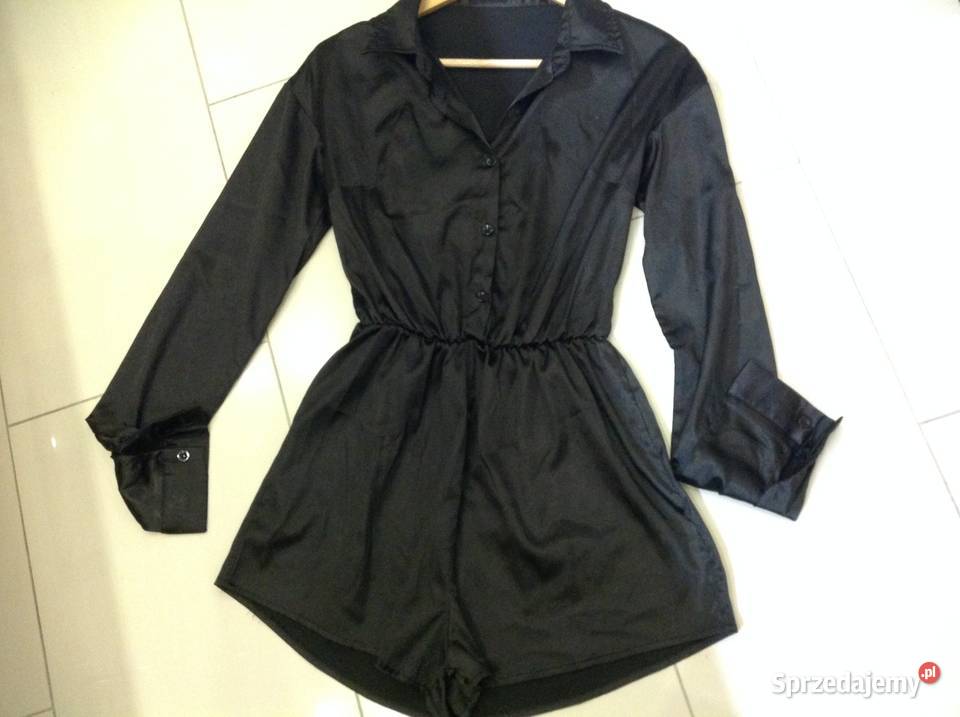 Czarny Kombinezon Damski Letni XS NOWY Odzież damska lubuskie Nowa Sól sprzedam